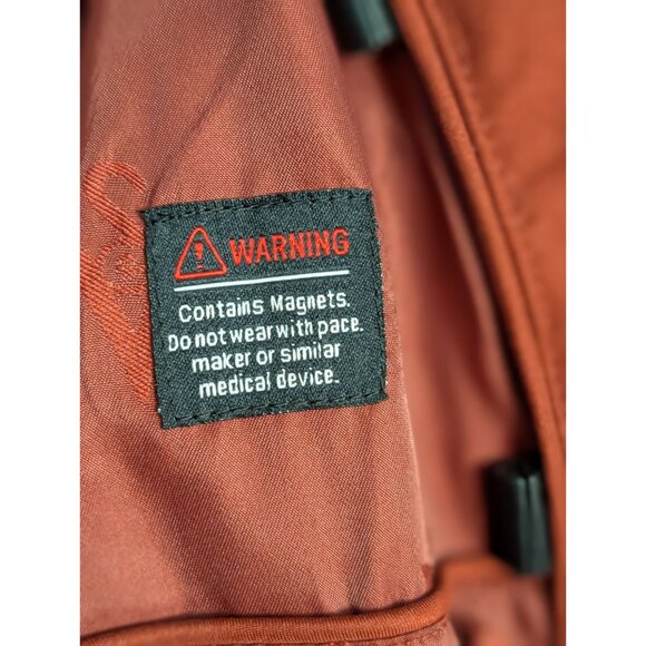 ScotteVest Womens Rust TEC Travel Trench XXL Double-Breasted Belted Coat Pockets - Picture 11 of 16